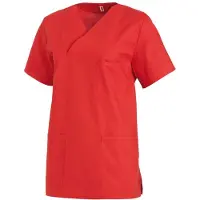 Leiber Schlupfkasack, kurzarm, unisex, rot 08/769/02-lll , Größe: III (Damen 46/48 = XL, Herren 52/54 = L)