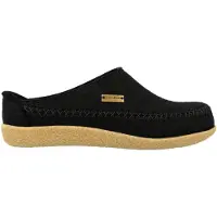 Iesse Schuh Haflinger Schuhe Damen Herren Hausschuhe Pantoffeln Wolle Blizzard Credo 718001, Größe:43 EU, Farbe:Schwarz