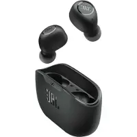 JBL Vibe Buds Auricolari Drahtlos Bluetooth 5.2 In-Ear Nero con Custodia Ricarica