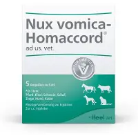 Heel NUX Vomica Homaccord ad us.vet.Ampullen 5 St