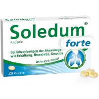 MCM KLOSTERFRAU Vertr. GmbH Soledum Kapseln forte 20 St