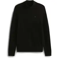 Tommy Hilfiger Rollkragenpullover DM0DM22096 Schwarz Regular Fit