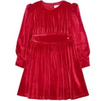Abel & Lula Elegantes Kleid 5528 Rot Regular Fit