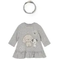 Mayoral Kleid für den Alltag 2809 Grau Regular Fit