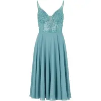 Hey Kyla Coctailkleid 5AC106HK Blau Slim Fit