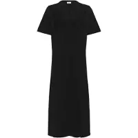 Kaffe Jerseykleid "Damen Jerseykleid KAmiranda", Damen, Gr. XS, N-Gr, schwarz (schwarz deep), Obermaterial: 95% Polyester PES. 5% Elasthan EL., Kleider Jerseykleid