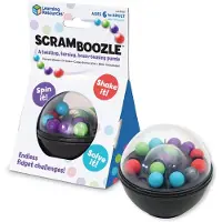 Learning Resources Lernressourcen Scramboozle Puzzle Ball - 3D -Gehirnteaser und Puzzlespiele fr Kinder und Erwachsene Puzzle Sortier -Ballspiel Zappern Spielzeug