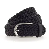 Vanzetti Gürtel Braided Women's Leather Belt W100 Black