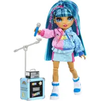 Little Tikes Rainbow High Junior High Jr High Rockband Fashion Dolls - Skyler, Modepuppe, Weiblich, 4 Jahr(e), Junge/Mädchen, Mehrfarbig