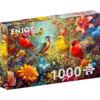 Enjoy Puzzle Puzzle mit 1000 Teilen Enjoy – Zwitschern und Flattern
