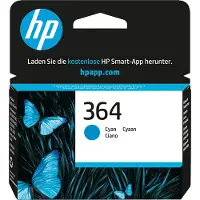 HP 364 Tintenpatrone Cyan, Blisterpackung
