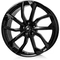 RC Design 20 Zoll Alufelge RC34 20"x8.5" 5x112 PCD ET33 66,6mm Felge Schwarz