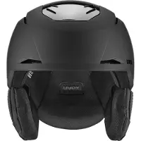 Uvex Skihelm Resolution Unisex Black Matt-55 - 59 cm