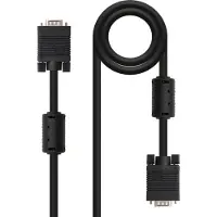 Nanocable CABLE CON FERRITA SVGA HDB15/M-HDB15/M 1.8M
