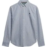 Superdry Slim Oxford Bd Langarmhemd