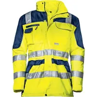 Uvex Wetterjacke protection flash gelb, warngelb XL