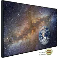 Papermoon Infrarotheizung »EcoHeat - Universum mit Erde«, Matt-Effekt - bunt