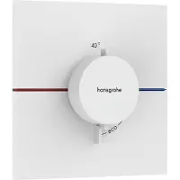 Hansgrohe Thermostat ShowerSelect Comfort E UP, für 1 Verbraucher, mattweiß