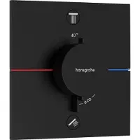 Hansgrohe ShowerSelect Comfort E Thermostat Unterputz für 2 Verbraucher mit integrierter Sicherungskombination