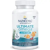Nordic Naturals , Ultimate Omega-3 JR für Kinder, Erdbeeraroma, mit EPA und Dha, Weichkapseln 90 St