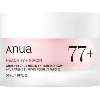 ANUA PEACH 77 NIACIN ENRICHED CREAM 50ml - Feuchtigkeitsspendende und aufhellende Gesichtscreme