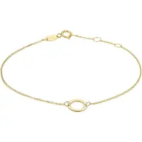 Marie-Celeste Celeste armband rond 16,5 - 17,5 - 18,5 cm - 8 mm - Goud