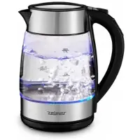 Zelmer ZCK8026 Wasserkocher 1 7 l 2200 W Schwarz Transparent