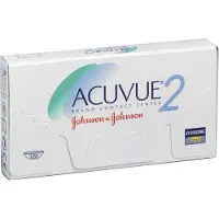 Acuvue Johnson & Johnson 2 (6er Packung) Wochenlinsen (-2 dpt & BC 8.7) mit UV-Schutz