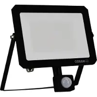 Osram HOMELIGHTING FLOODLIGHT LUX SENSOR 50W 830 BLACK 4099854489808 LED-Flutlichtstrahler 50.00 W Leuchtfarben: Warmweiß
