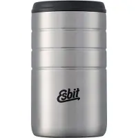 Esbit Majoris Thermobecher mit Trinköffnung Edelstahl matt 280 ml