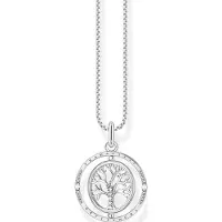 Thomas Sabo KE2148-643-14-L45v Damen-Halskette Baum der Liebe Silber