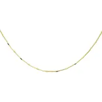 Marie-Celeste Celeste -Kette Venturale und stechend 0,9 mm 45 cm - Gold