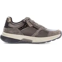 Rollingsoft Sneaker 76.847.62, Stretch/ Velour/ Leo, bronce/ moh. / fango, Wechselfußbett 42