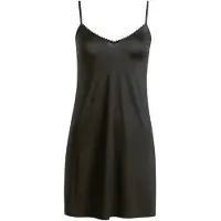 Hanro Nachthemd Deluxe 1065 Schwarz Regular Fit