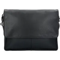 PICARD Leder Businesstasche Milano Business Bag Black schwarz