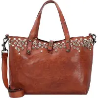 Campomaggi Shopper & Totes - Vaso Medio C/Strass+Rivetti Tote Cognac - Gr. unisize - in Cognacbraun - für Damen