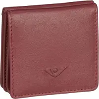 VOi Wiener Schachtel Soft Fanni Coin Purse Granat dunkelrot