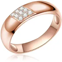 Rafaela Donata Ring Sterling Silber Zirkonia in roségold | Gr.: 52