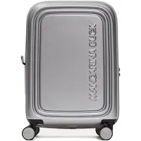 Mandarina Duck Logoduck+ - 4-Rollen-Kabinentrolley 55 cm S erw. (silver)