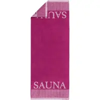 Schiesser Saunatuch "Rom aus garngefärbtem, kuschelweichem Baumwollfrottier", (1 St., Saunatuch 75 x 200 cm), Made in Green