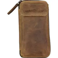 Greenburry Vintage Gürteltasche Leder 14,5 cm Greenburry Brown