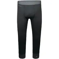 Schöffel Funktionshose SCHÖFFEL "Merino Sport Pants short M", Herren, Gr. S, Normalgrößen, schwarz (9665, schwarz), Oberstoff : 43% Lyocell 34% Wolle 23% Nylon, Hosen Funktionshose