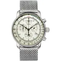 Zeppelin 100 Jahre ED. 1 8680M3 Herrenchronograph Mit Alarm