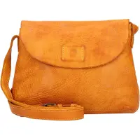 Harold's Leder Umhängetasche Submarine Crossbag Yellow dunkelgelb