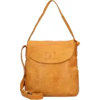 Harold's Leder Umhängetasche Schultertasche Submarine Shoulderbag Yellow dunkelgelb
