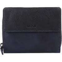 MIKA Damengeldbörse aus Leder Farbe: navy