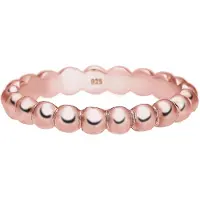 Elli Ring Stacking Stapelring Trend Blogger 925 Silber Elli Rosegold