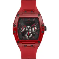 GUESS Phoenix Uhr Rot Rot One Size