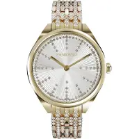 Swarovski 5610484 Damen-Armbanduhr, Edelstahl-Gehäuse, Metall-Armband