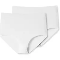 Schiesser 2p Maxi 95-5 Weiß 44 Damen